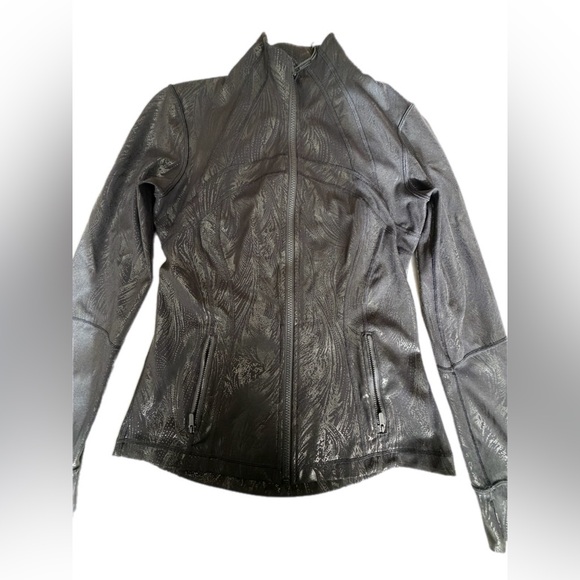 lululemon athletica Define Jacket *Shine - Black size 8 like new - Picture 9 of 15